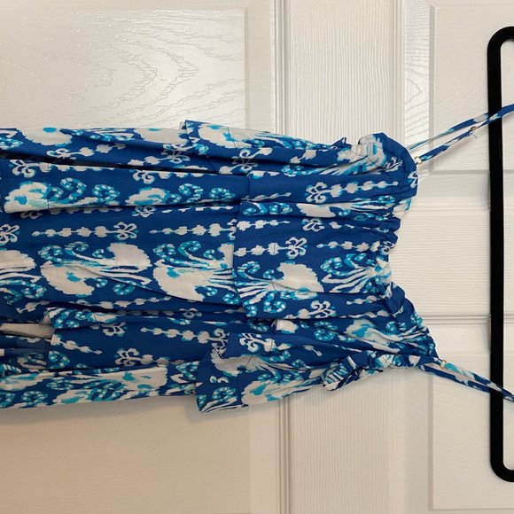 Lilly Pulitzer Blue Top - Picture 2 of 2